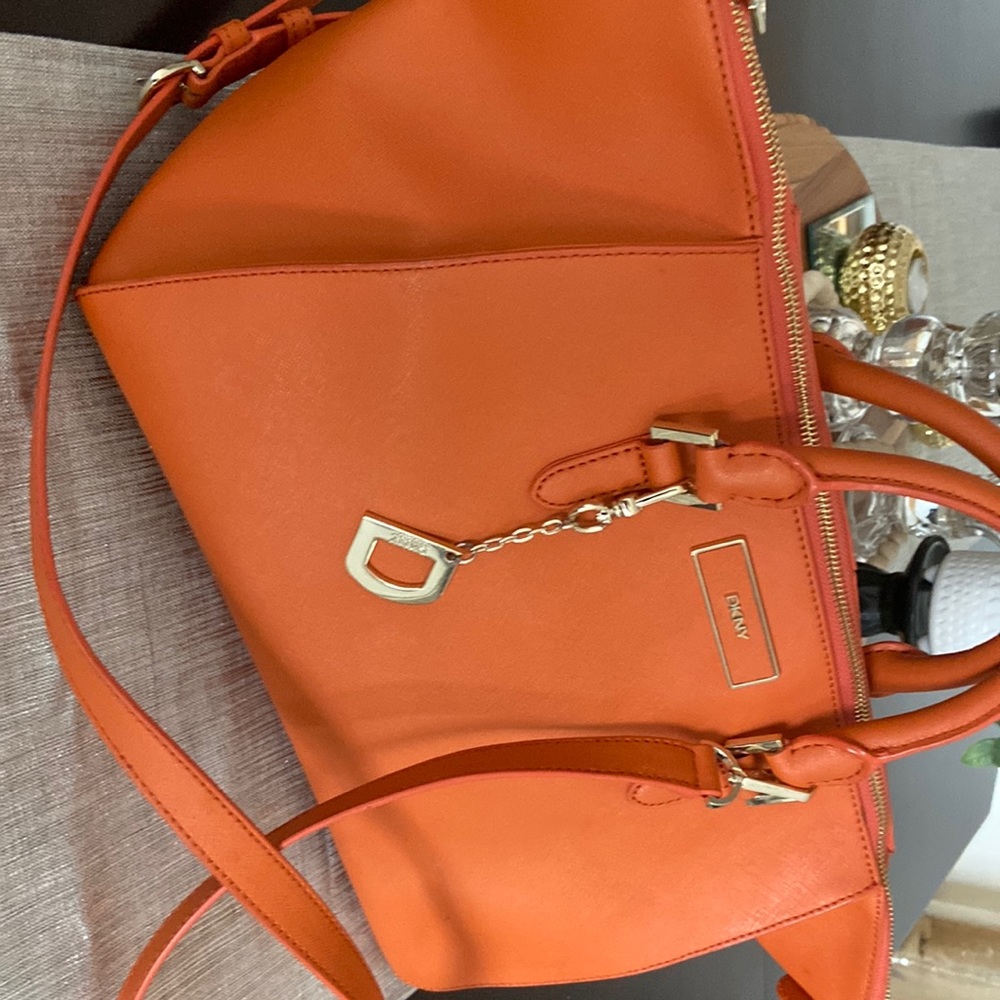 DKNY bag with straps